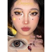 Kính áp tròng lens Douyin – Dreamoon mẫu Max Pink giãn nhẹ