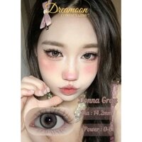 Kính áp tròng lens Douyin – Dreamoon mẫu Donna Gray giãn nhẹ