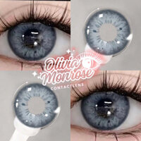 Kính Áp tròng , Lens mắt - Madame Gray ( Xám xanh 14.5mm)