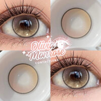 Kính áp Tròng - Lens mắt - Nâu viền đen mảnh