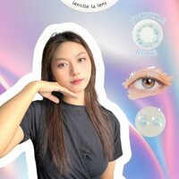 Kính Áp Tròng Lens TWINKLE BLUE Xanh Dương Thuần Khiết Tự Nhiên By lentille la lens | HSD 6M Có Cận Lệch (Giá 1 Chiếc)