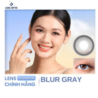 Kính áp tròng MPC Blur Gray 6 tháng, lens mắt thở có sẵn độ