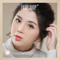 Kính Áp Tròng Pinky Bae BROWN 14.0mm - Kính Áp Tròng FAIRY SHOP CONTACT LENS - độ cận 0 đến 8 - Lens  nhỏ,0 độ