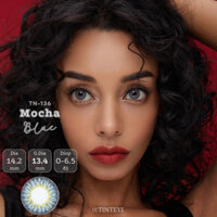 Kính Áp Tròng Tinteye Lens TN-136 Xanh Dương Tự Nhiên