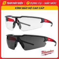 Kính bảo hộ cao cấp Milwaukee Mỹ kính chống bụi, chống hơi nước trầy xước vượt trội, ngăn chặn tia UV - Team Máy Điện