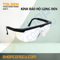 Kính bảo hộ gọng đen Tolsen 45071