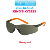 Kính bảo hộ Honeywel King's KY2222 màu đen Kính chống bụi, chắn gió, tia UV