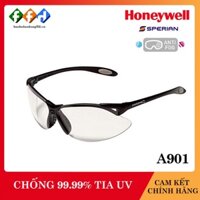 Kính bảo hộ Honeywell A900 Mắt kính chống bụi, chống trầy xước, tia UV, chống hơi nước, dùng trong lao động, đi xe máy