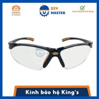 Kính bảo hộ Kings KY311B kính chống bụi mắt kính chống trầy xước chống tia UV (trắng trong suốt)