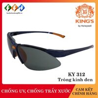 Kính bảo hộ King's KY312 mắt kính đen, Kính chống tia UV, chống bụi, chống xước, dùng trong lao động, đi xe máy [FFD]