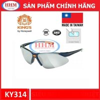 Kính bảo hộ King’s KY314 - màu đen - tráng bạc