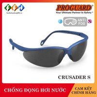 Kính bảo hộ ProGuard Crusader S mắt kính đen, Kính bảo hộ chống xước, chống bụi, tia UV, chống đọng hơi nước