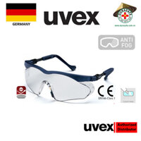 Kính bảo hộ UVEX 9197265 Skyper SX2 Safety Safety Glasses Blue Frame Clear Supravision HC-AF Len (kèm hộp)