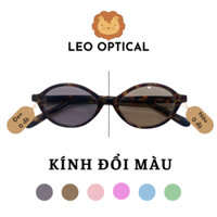 Kính Bayonetta đổi màu dáng oval dẹt y2k P9142