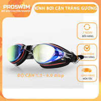 Kính Bơi Cận Tráng Gương WAVE Độ Cận Có Sẵn Từ 1.5 tới 6.0 Diop