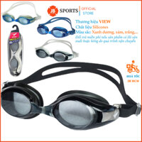 Kính Bơi Nhật View V500S Silicone, Mắt Kính Bơi Chống Mờ Và Chống Tia UV Cho Người Lớn, Kính Bơi Cao Cấp Nam Và Nữ