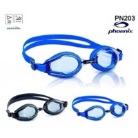 Kính bơi Phoenix 203 loại 1, tặng kèm bịt tai silicone, chống tia UV phù hợp cho cả nam và nữ
