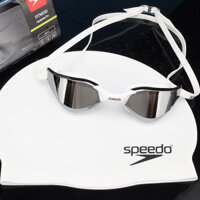 Kính bơi tốc độ Speedo Speedo dành cho người lớn Chống sương mù UV độ phân giải cao Chống tia cực tím Đặc biệt Mũ bơi chống nước dành cho nam và nữ