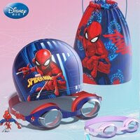Kính bơi trẻ em Disney combo kèm mũ bơi,nút bịt tai cho bé,mắt kính chống mờ,chống sặc nước