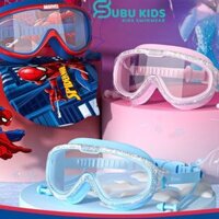 Kính bơi trẻ em góc nhìn rộng có nút bịt tai Disney CHỐNG SƯƠNG MÙ kính HD trong suốt mới 2023(tặng kèm bịt tai bịt mũi)