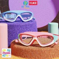 Kính bơi trẻ em hiệu YUKE chống mờ dây silicon mềm mại kèm nút bịt tai cho bé từ 3 tuổi đến 12 tuổi