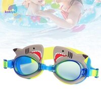 Kính bơi trẻ em Kính mắt hình cá mập dễ thương trong suốt