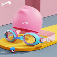 Kính Bơi Trẻ Em Mũ Bơi Bé Trai Bé Gái Kính Bơi Chống Nước Chống Sương Mù Khung Nhỏ HD