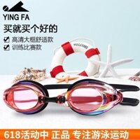 Kính bơi trực quan trong suốt Kính bơi Yingfa HD Chống nước Chống sương mù Kính bơi Thiết bị Mũ bơi Nghề nghiệp