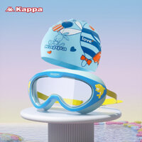 Kính Bơi Và Mũ Bơi Kappa cao cấp dành cho bé trai bé gái mã A09 đi biển kính trẻ em gọng lớn