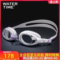 Kính bơi WaterTime chống nước cận thị chống sương mù độ phân giải cao cho nữ có kính bơi theo toa và mũ bơi cho nam kinh bơi trẻ em kinh boi view v610