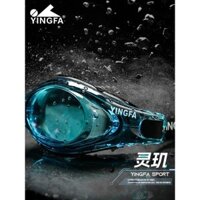 Kính bơi yingfa yingfa yingfa chống rò rỉ Kính bơi lội chuyên nghiệp chống nước chống sương mù HD dành cho nữ Kính bơi khung lớn