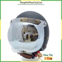 Kính Bubble Bulldog chống nắng đi đêm dành cho mũ bảo hiểm 3/4