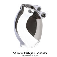 Kính Bubble khói cho nón 3/4 cao cấp