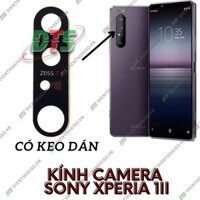 Kính camera sony xperia 1ii kèm keo dán