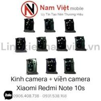 Kính camera + viền camera Xiaomi Redmi Note 10s