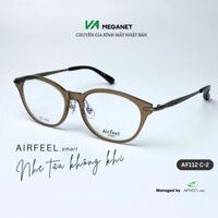 Kính Cận AIRFEEL AF112 - Gọng Kính Cận Nam, Gọng Kính Trong Suốt, Càng Hợp Kim | Kính Mắt VA MEGANET