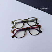 Kính cận dáng bầu basic nhựa dẻo 81006 unisex,Gọng kính cận tròng bluecut Jelly Eyewear