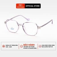 Kính Cận Dáng Oval Nam Nữ Eye Plus 8306 Gọng Kính Nhựa TR90 Mềm Dẻo, Kính Mắt Kiểu Dáng Thời Trang Unisex Hiện Đại