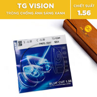 Kính Cận Minh Anh - Tròng kính cận chống ánh sáng xanh giảm mỏi mắt - TG Vision Hàn Quốc/ Essilor