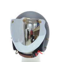 Kính Chắn Bụi Gắn Mũ Bảo Hiểm 34 Bulldog Eagle Nhiều Màu - Tráng gương