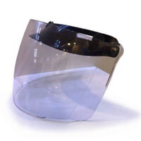 Kính Chắn bụi lắp mũ bảo hiểm có 3 khuy bấm - Kính Trà