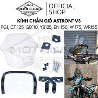 Kính Chắn Gió ADV Astront V3 Cho Xe PG1, CT 125, GD110, YB125, EN150, W175, WR155