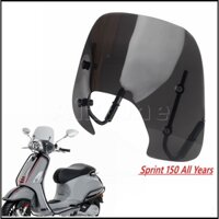 Kính Chắn Gió Bằng Acrylic Kèm Giá Đỡ Chuyên Dụng Cho VESPA Sprint 150 2017 2018 2019 2020 2021