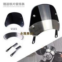 Kính chắn gió cao cấp dành cho xe moto, độ nhiều dòng xe classic, cafe racer...