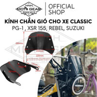 Kính Chắn Gió Classic PG1, XSR 155, Rebel, YB125, CT 125 Mã K3 Hãng S2R