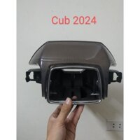 Kính chắn gió xe cub đèn vuông Hardy (Windshield For Square Headlight  Honda Super Cub)