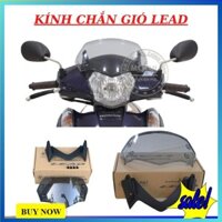 Kính chắn gió xe Lead 2018 2021 màu đen khói hàng Zhipat chính hãng trang trí làm đẹp xe