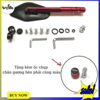 Kính chiếu hậu elisse loại 1 tặng kèm chế xoay + ốc chân kính lắp bên ko gương cùng màu