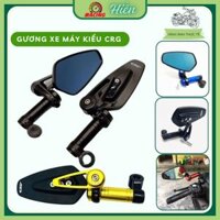 Kính Chiếu Hậu Gù CRG Gắn Chân Kính, Gương Xe Máy Lắp Cho Wave, Sh, Ab, Sh mode (giá 1 cái )