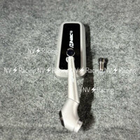 Kính chiếu hậu kiểu Vuông H2C. nhôm Bạc mặt kính xanh